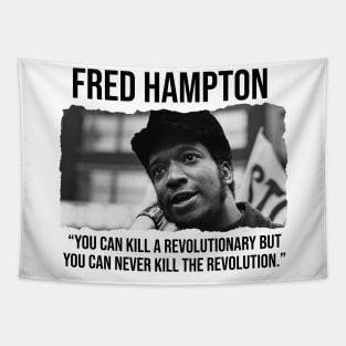 Fred Hampton - Black History Quote Tapestry