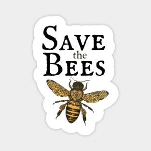 Save The Bees Gift for a Beekeeper Magnet