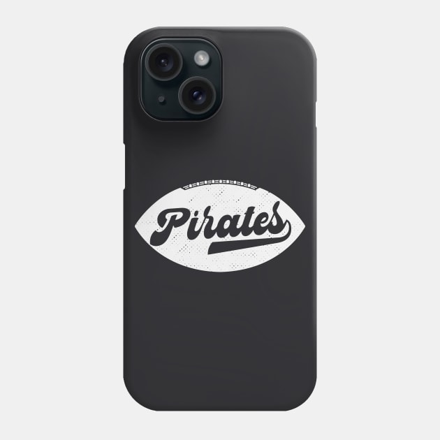 Retro Pirates Football Phone Case by SLAG_Creative