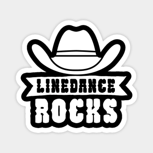 Linedance rocks Magnet