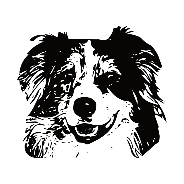 Australian Shepherd Dog Aussie by DoggyStyles