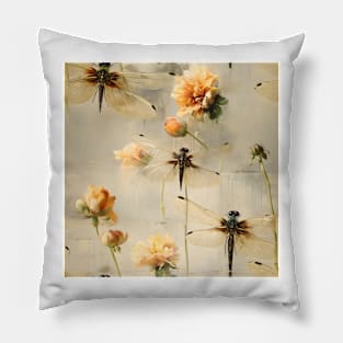 Dragonfly Pattern 16 Pillow