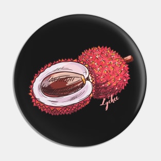 Lychee Exotic Fruit Pin