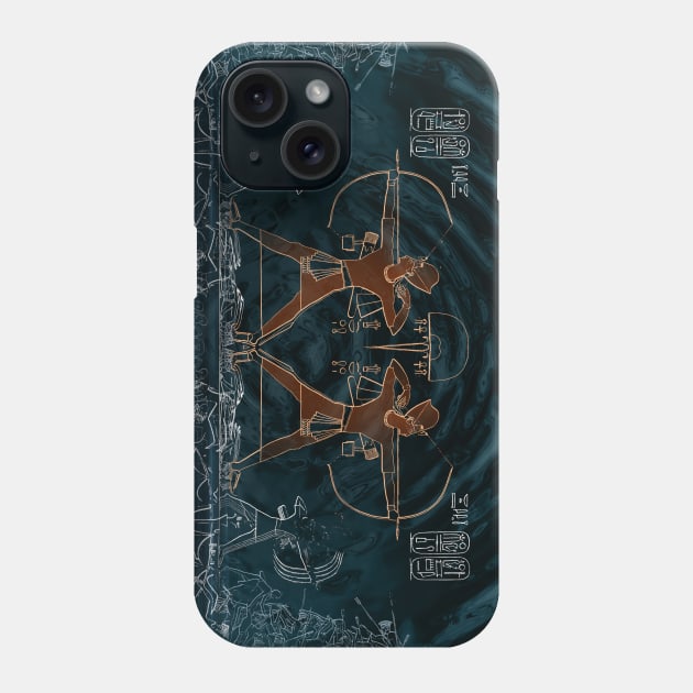 Sea Peoples Battle Ramses The Third Mask Phone Case by CRWPROD