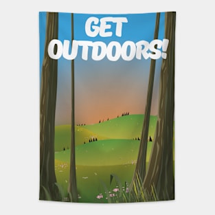 Get Outdoors! Tapestry