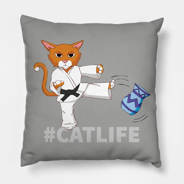 #Catlife Pillow by obeymydog