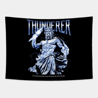 Thunderer Zeus Tapestry