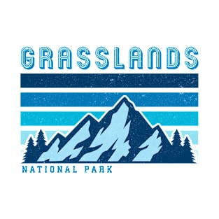 Grasslands national park retro vintage T-Shirt