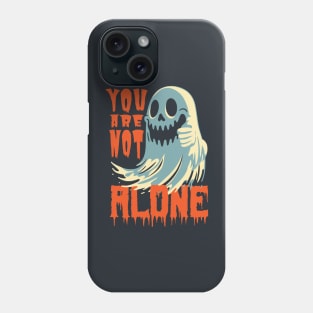 Ghost - You are not alone - Blue Phone Case