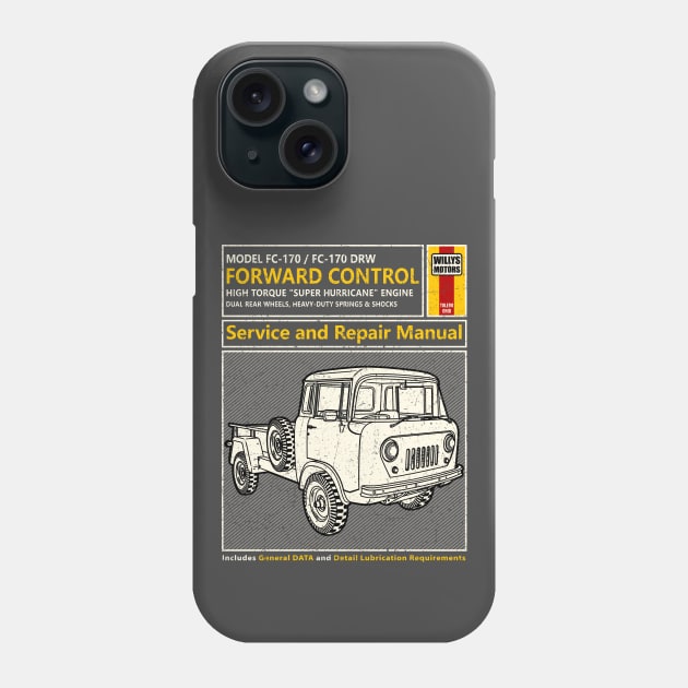 Jeep Forward Control FC-170 Phone Case by Guyvit