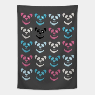 Panda Commotion Tapestry