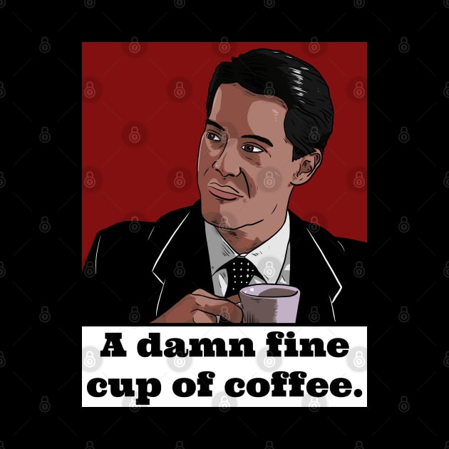 Twin Peaks - Agent Dale Cooper - Coffee by Black Snow Comics