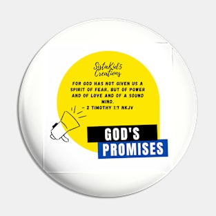 God's Promises Pin