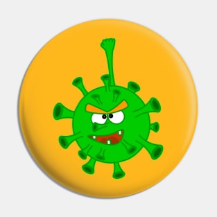 A Beautiful And Funny Coronavirus Covid-19 Will Decorate Your Things, As Well As Accessories, Perfect As A Present For Christmas And New Year. Pin