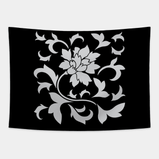 Oriental Flower – Silver Tapestry