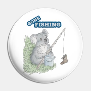 Gone Fishing Pin