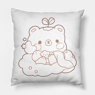 walter the bear and the little star Pillow