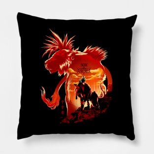 Research Specimen Red XIII Pillow