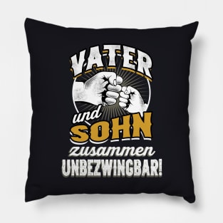 Vater und Sohn sind zusammen unbezwingbar Familie Pillow