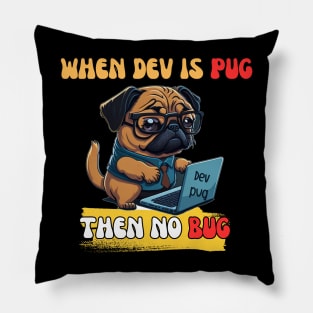 Pug dev Pillow