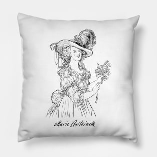 Marie Antoinette, Queen, France, Portrait Pillow