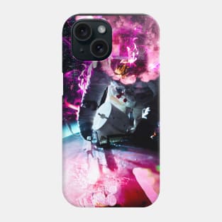 Astronaut Cyber Punk Neon City Phone Case