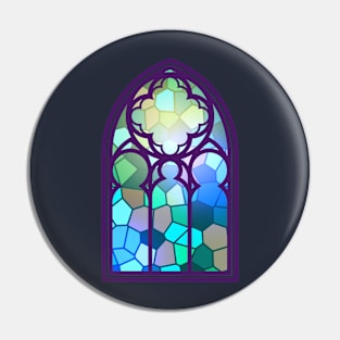 Cathedral Window Pin