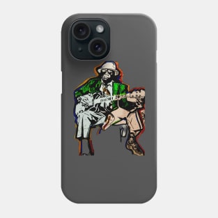 Muddy playing guitar Phone Case