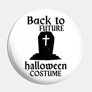 Back to future halloween scary design Pin