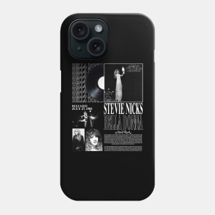 Stevie Nicks Vintage Rock Music 2023 Tour Live in Concert Phone Case