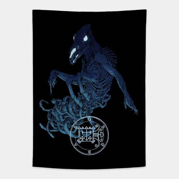 Dictionnaire Infernal: Orobas Tapestry by Cyborg One