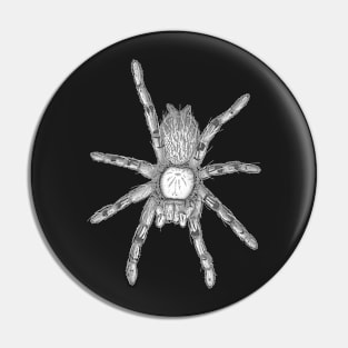 Tarantula Only “Vaporwave” V39 (Black & White) Pin