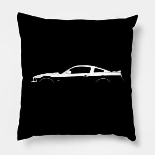 Ford Mustang GT (2005) Silhouette Pillow