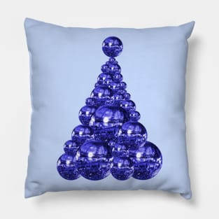 1970's Indigo Disco Christmas Tree Pillow