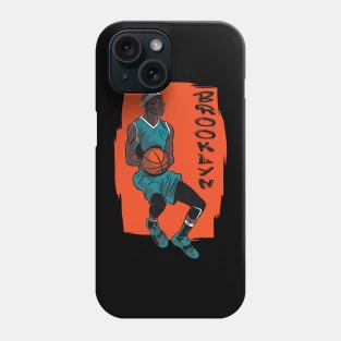 Brooklyn basketball  bklyn new york basketball Phone Case