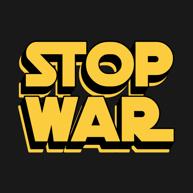 "Stop War" - Peace Sign T-shirt | Expanse Collective by Expanse Collective