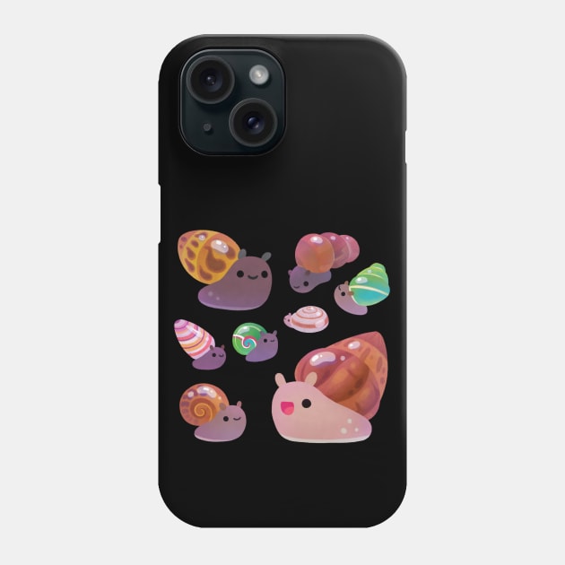 Land snail Phone Case by pikaole