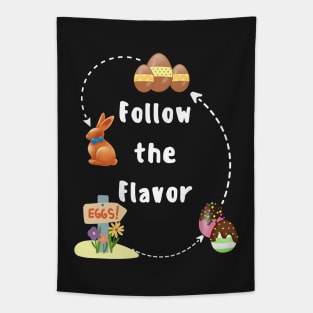 Easter egg hunt saying funny chocolate egg lover Easter egg search Tapestry