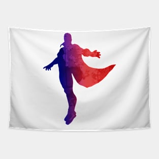 Man Inspired Silhouette Tapestry