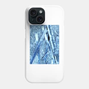 Blue Poles Phone Case