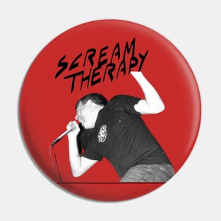 Scream Therapy Screamer Pin