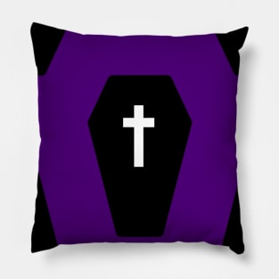 coffins grave halloween gothic Pillow