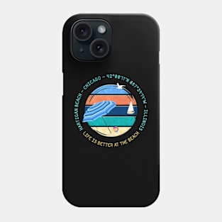 Hartigan Beach, Chicago, Illinois Phone Case