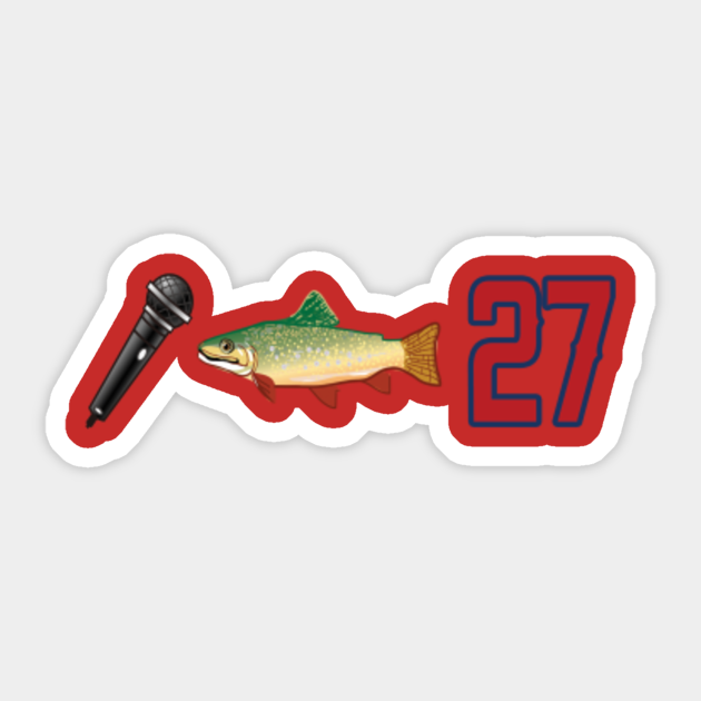 Mic Trout 27!!! - Mike Trout - Sticker