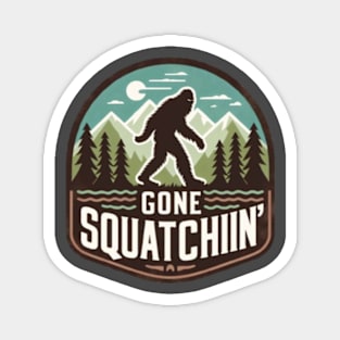 Gone Squatchin Magnet