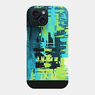 Quoiromantic/Quoisexual Pride Rough Crisscross Paint Phone Case