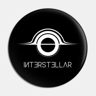 Interstellar Gargantua (white) Pin