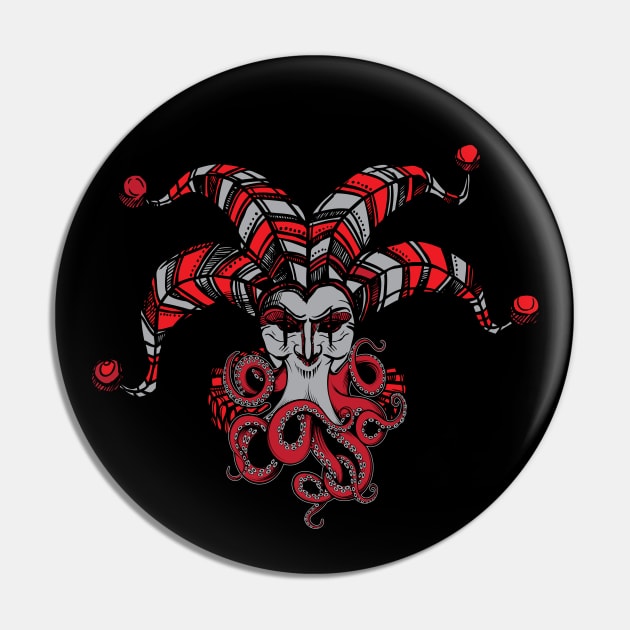 Demon Joker Pin by FAKE NEWZ DESIGNS