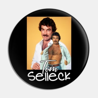 Tom Selleck Pin