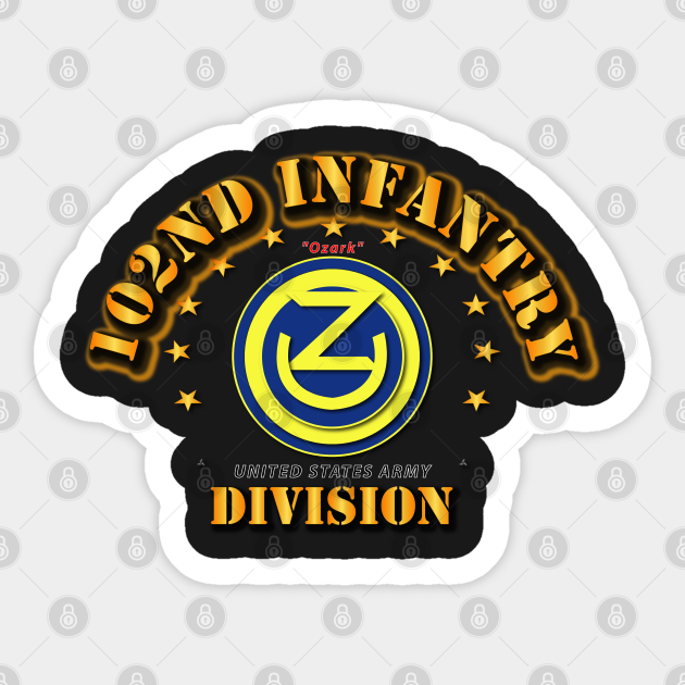 102nd Infantry Division - 102nd Infantry Division - Sticker